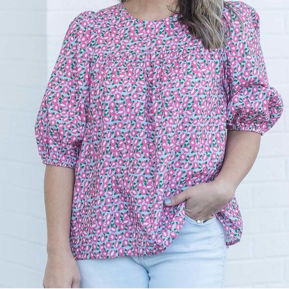michelle McDowell Tops - Michelle McDowell Charlotte Top Size Small